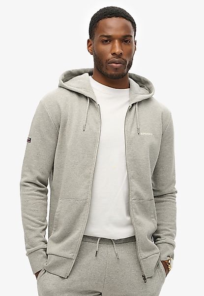 Superdry Kapuzensweatjacke PLAIN ZIP HOOD günstig online kaufen