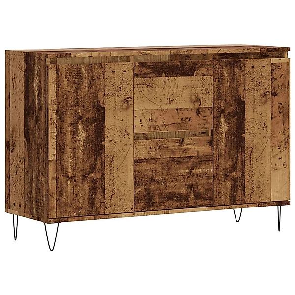 vidaXL Sideboard Altholz-Optik 101,5x35x70 cm Holzwerkstoff 857266 günstig online kaufen