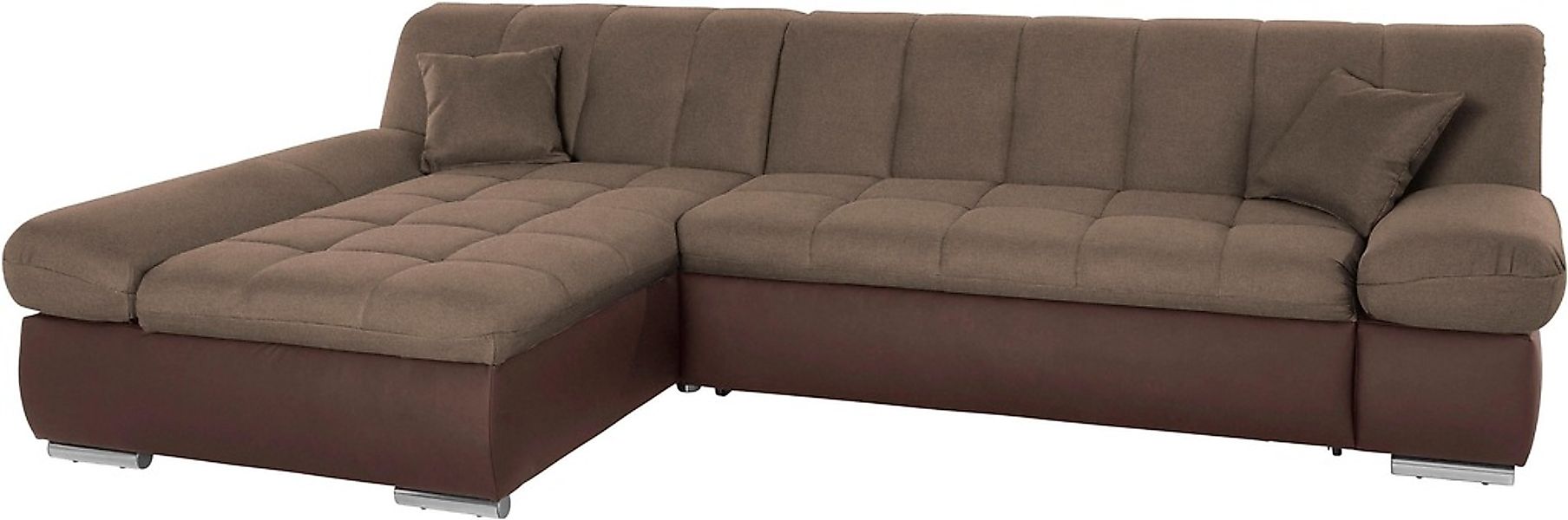 DOMO collection Ecksofa "Mona L-Form" wahlweise mit Bettfunktion günstig online kaufen