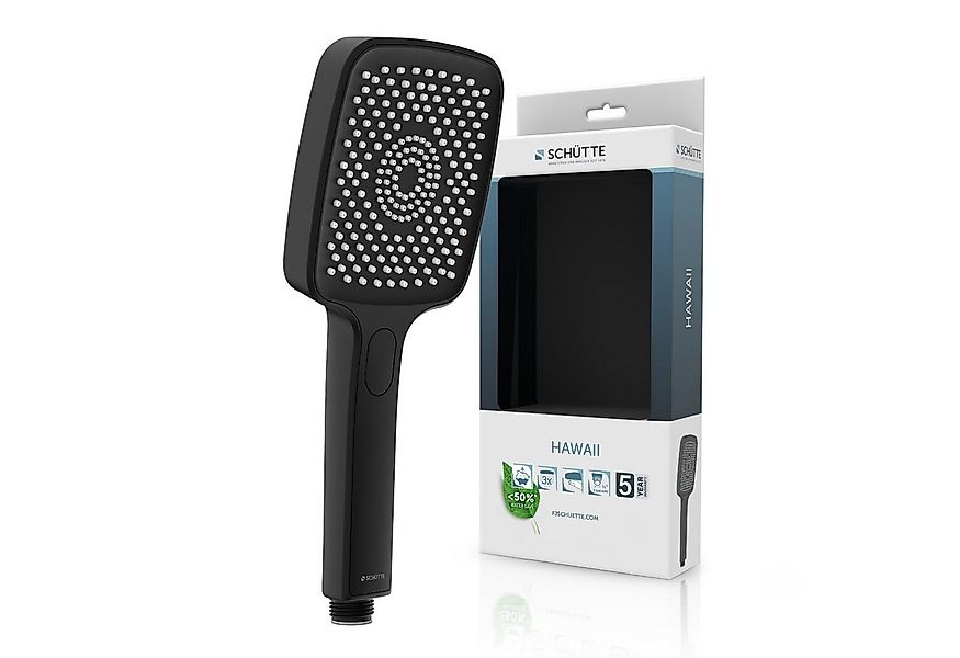 Schütte Handbrause HAWAII, 3-fach verstellbar, mit Antikalknoppen, wassersp günstig online kaufen