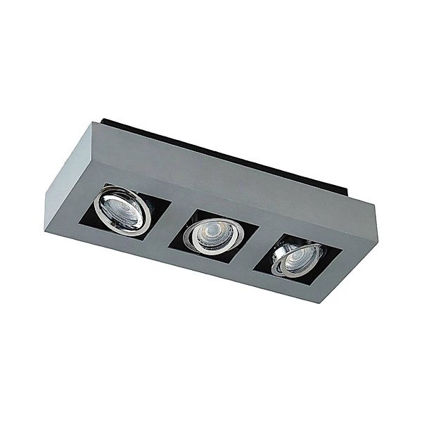 Arcchio Strahler Vince 9620075 Modern in Alu aus Aluminium 3-flammig GU10 F günstig online kaufen