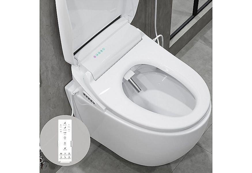 HOROW Dusch-WC-Sitz Bidet Dusch WC Aufsatz, Elektrischer Bidet Sitz mit Fer günstig online kaufen