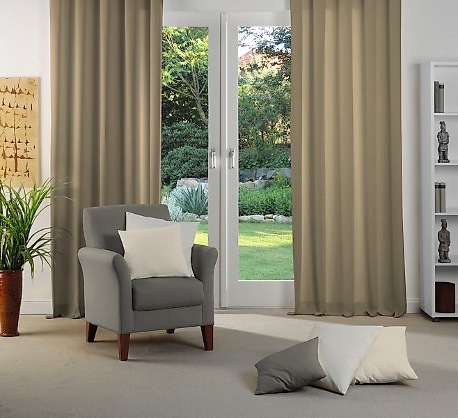 Wirth Vorhang "Dim out" Kräuselband 1 Stk. tlg. nach Maß günstig online kaufen