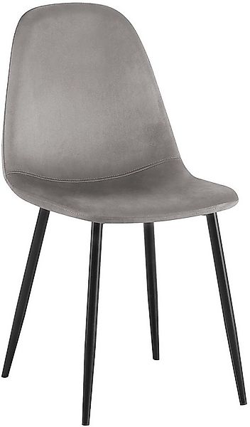 CLP Esszimmerstuhl Napier (1er, 1 St), mit Samt-, Stoff- oder Kunstlederbez günstig online kaufen