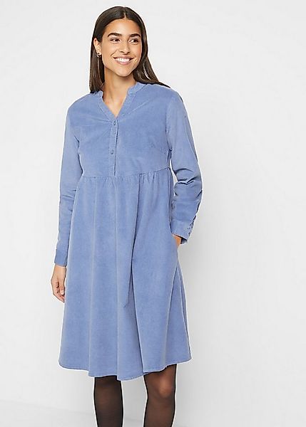 bonprix Midikleid Kleid aus Baumwollcord günstig online kaufen