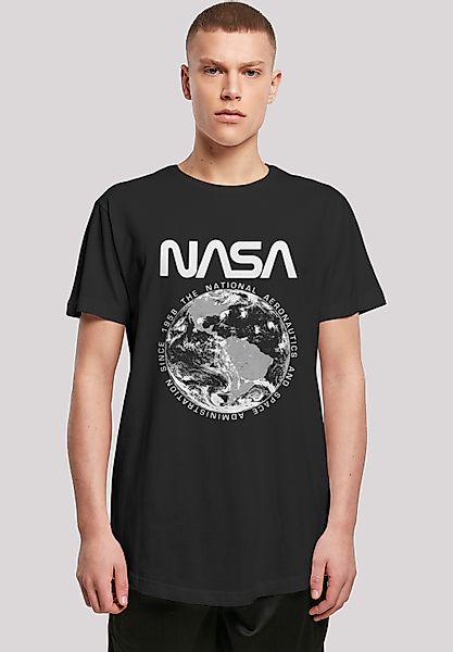 F4NT4STIC T-Shirt "Long Cut T-Shirt NASA Planet Earth", Herren,Premium Merc günstig online kaufen