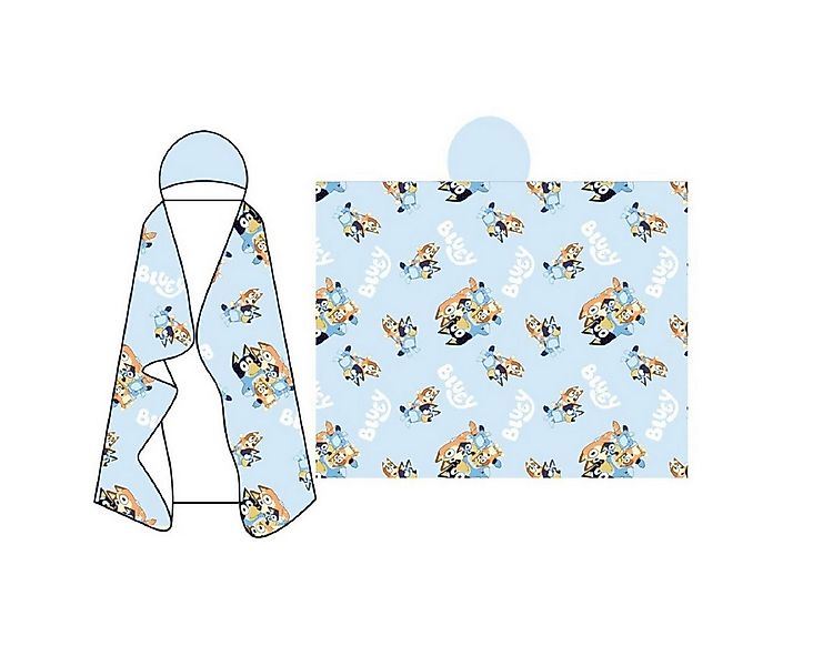 Wohndecke Kuscheldecken-Set 120x150 cm Flauschige Decke & Warme Kapuze, Blu günstig online kaufen