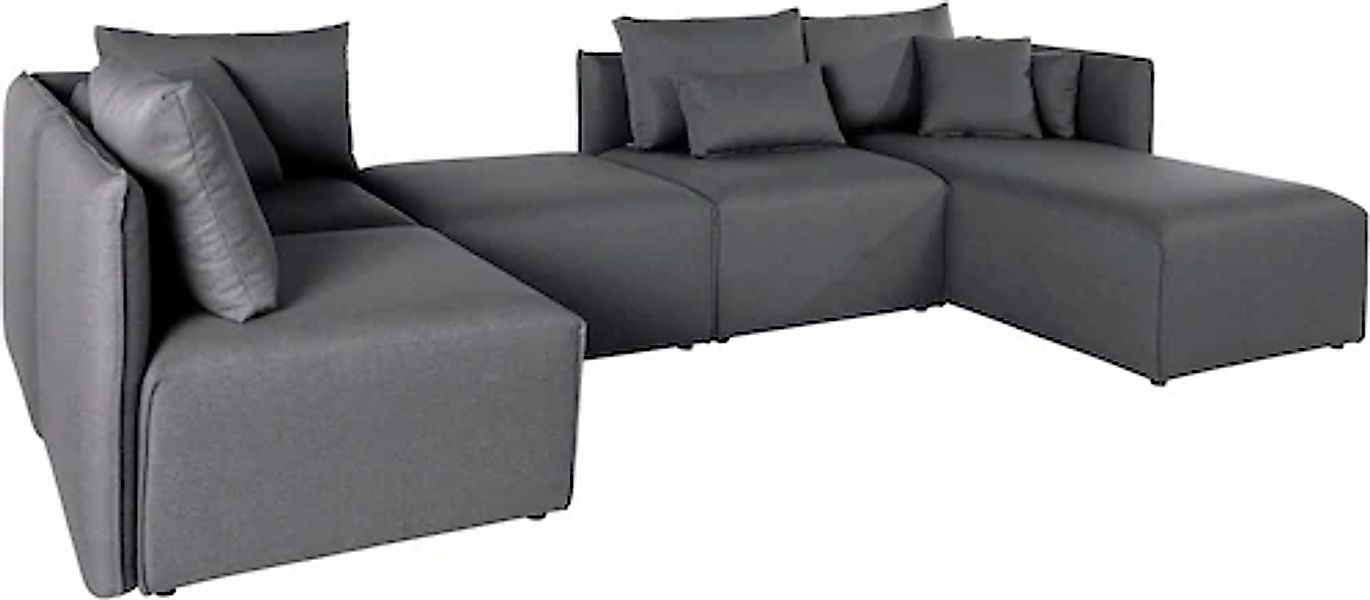 andas Wohnlandschaft "Nöre U-Form" 5 Teile, in vielen Bezugsqualitäten und günstig online kaufen