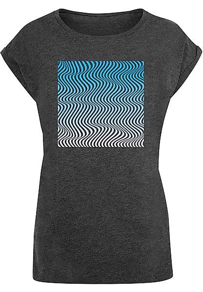 Merchcode T-Shirt "Merchcode Damen Ladies Summer - Wavy Pattern T-Shirt", ( günstig online kaufen