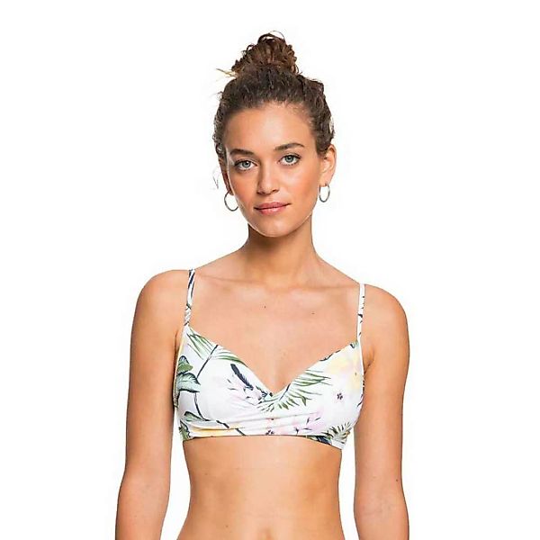 Roxy Bloom Wrap Bh-bikini-oberteil M Bright White Praslin günstig online kaufen