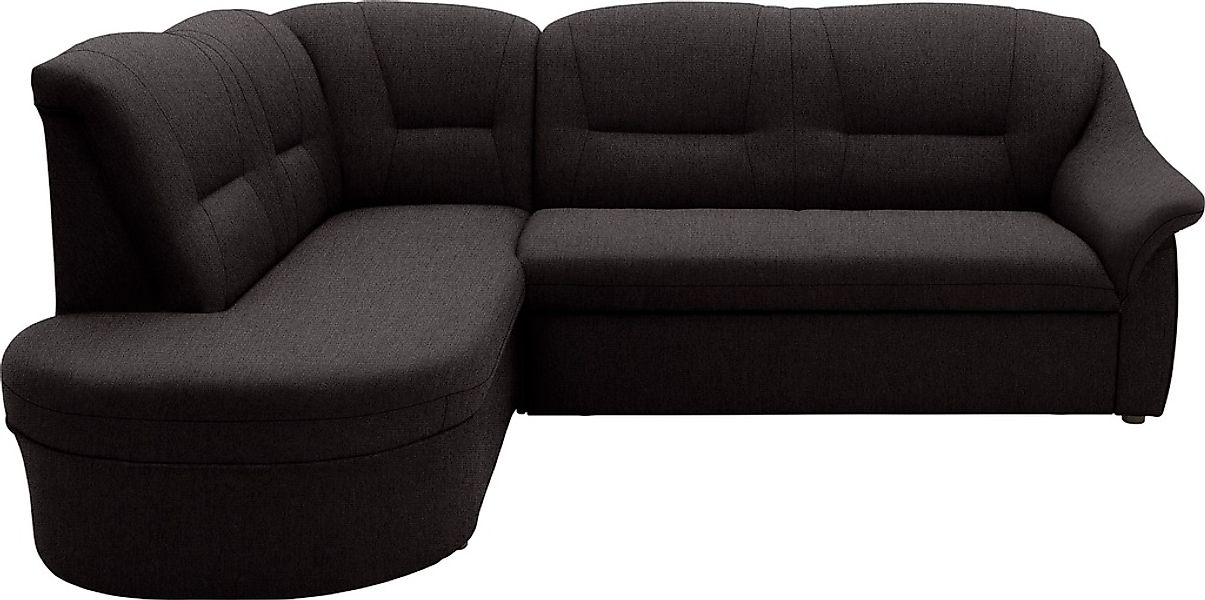 DOMO collection Ecksofa "Faenza für kleine Räume, Stellmaße 232,176cm, komf günstig online kaufen