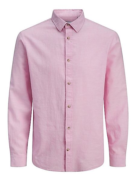 Jack & Jones Langarmhemd JJESUMMER LINEN BLEND SHIRT L/S SN Baumwollmischun günstig online kaufen