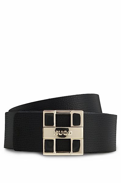 HUGO Wendegürtel "Zita Sr35", aus genarbtem und glattem Leder günstig online kaufen