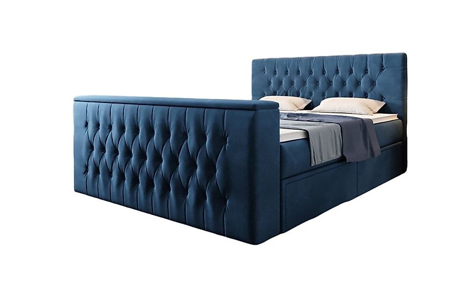 Luxusbetten24 Boxspringbett Vulnero, mit TV Lift günstig online kaufen