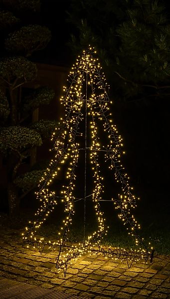 Star-Max LED Dekolicht "Weihnachtsdeko aussen", 750 flammig, in 3D-Optik günstig online kaufen