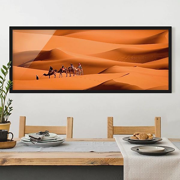 Bild mit Rahmen - Panorama Namib Desert günstig online kaufen