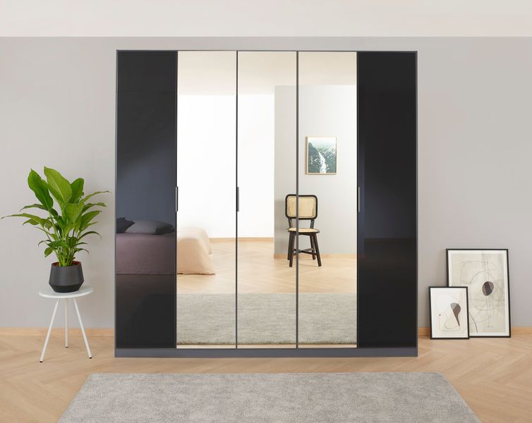 rauch Drehtürenschrank "Kleiderschrank Schrank Garderobe KOLUNA mit Glastür günstig online kaufen