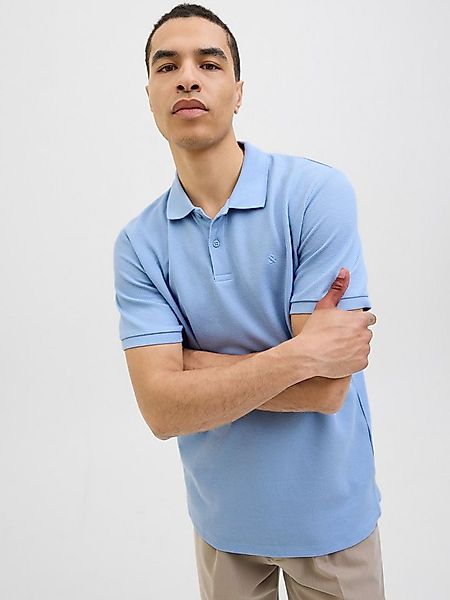Jack & Jones Poloshirt JJEAUSTIN POLO SS NOOS Materialmix, regular fit günstig online kaufen