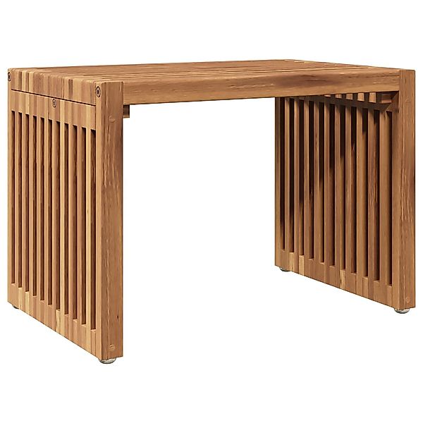 vidaXL Gartentisch Gartentisch 50x32.5x35 cm Massivholz günstig online kaufen