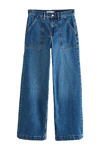 Next Weite Jeans Utility-Hochbundjeans mit weitem günstig online kaufen