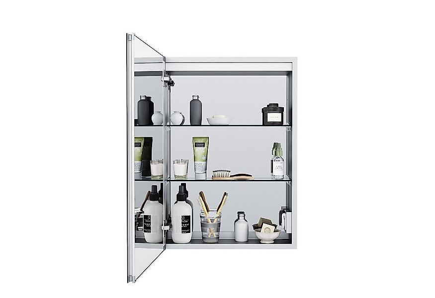 SONNI Spiegelschrank LED Spiegelschrank mit Touchschalter und Steckdose 50 günstig online kaufen