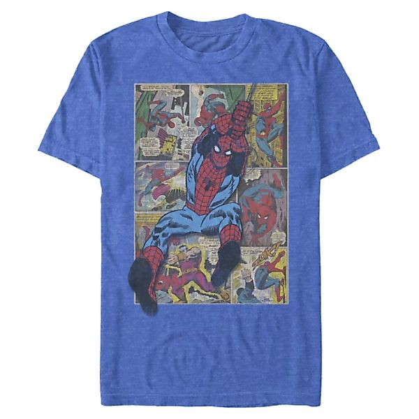 Marvel - Spider-Man - Spider-Man Roof Swinger - Männer T-Shirt günstig online kaufen