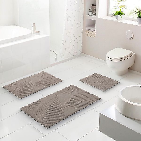 Grund Badematte »Ferya« Höhe 20 mm rutschhemmend beschichtet fußbodenheizun günstig online kaufen