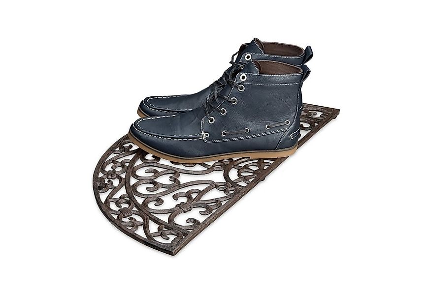 relaxdays Fußmatte Fußabtreter Gusseisen, Höhe: 20 mm, A günstig online kaufen