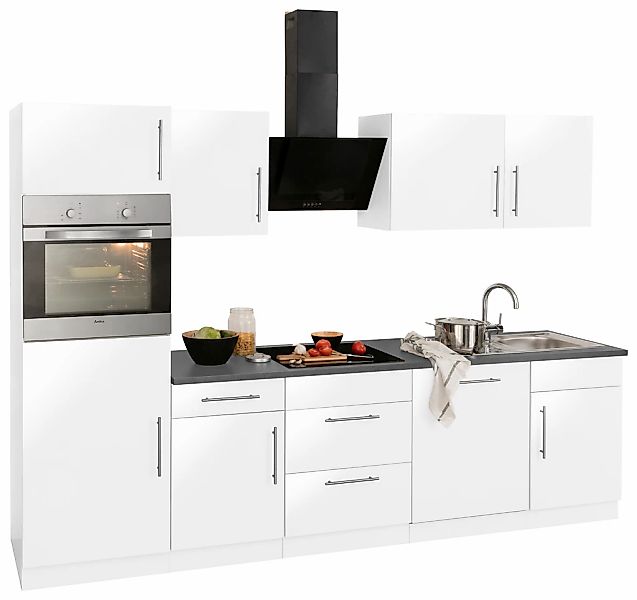 wiho Küchen Küchenzeile "Cali, TOPSELLER" ohne E-Geräte, Breite 280 cm günstig online kaufen