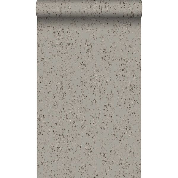 Origin Wallcoverings Tapete Metall-Optik Taupe 53 cm x 10.05 m günstig online kaufen