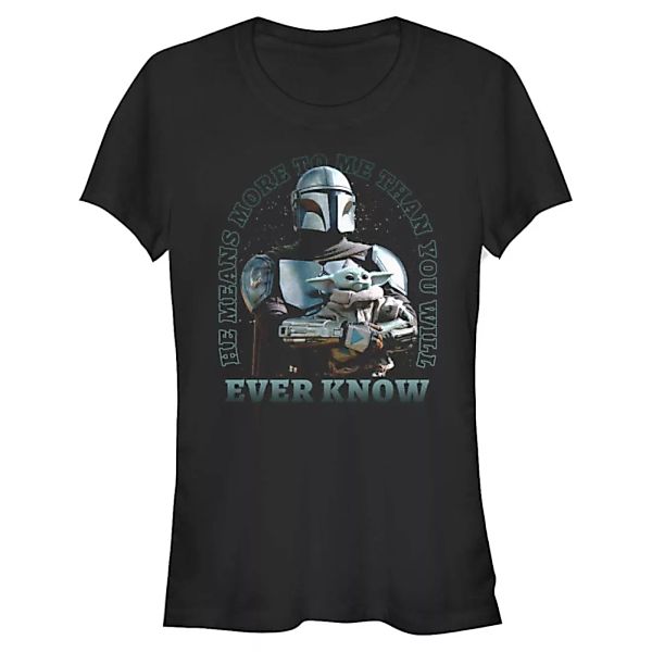Star Wars - The Mandalorian - Mando & Child Meaningful - Frauen T-Shirt günstig online kaufen