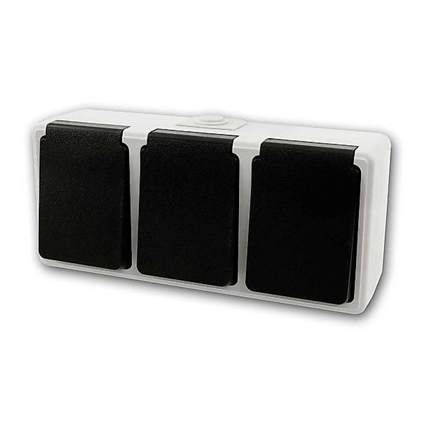 McPower Feuchtraum Dreifachsteckdose Taff 250V16A IP44 günstig online kaufen