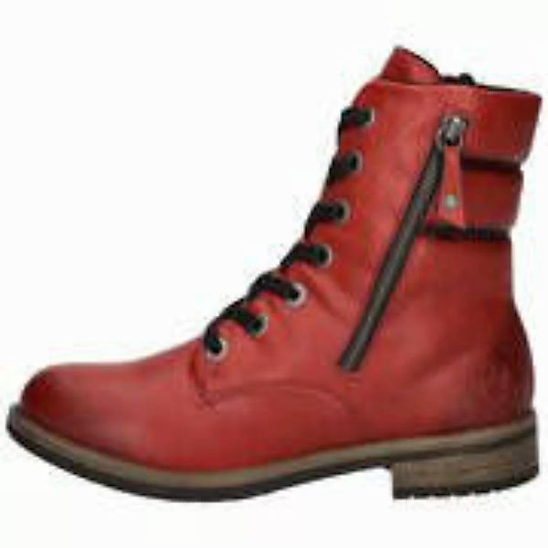 Rieker Schnürstiefelette Damen rot günstig online kaufen