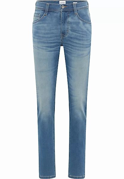Mustang Herren Jeans OREGON SLIM K - Slim Fit - Blau - Mid Blue Denim günstig online kaufen