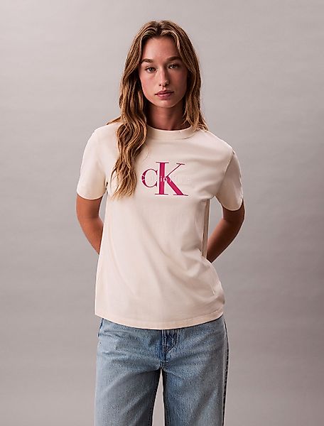 Calvin Klein Jeans T-Shirt "HERO SS CLASSIC MONOLOGO CNECK T" mit großem CK günstig online kaufen
