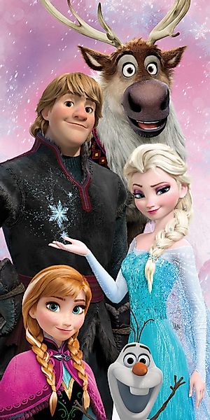 Disney Frozen Strandtuch Badehandtuch 70x140 cm günstig online kaufen