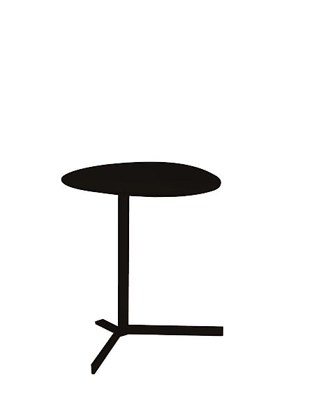 Birdy Beistelltisch rund schwarz H: 45cm günstig online kaufen