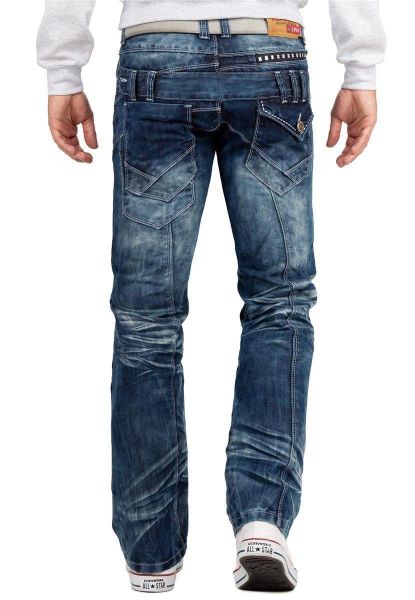 Kosmo Lupo 5-Pocket-Jeans Extravagante Herren Hose günstig online kaufen