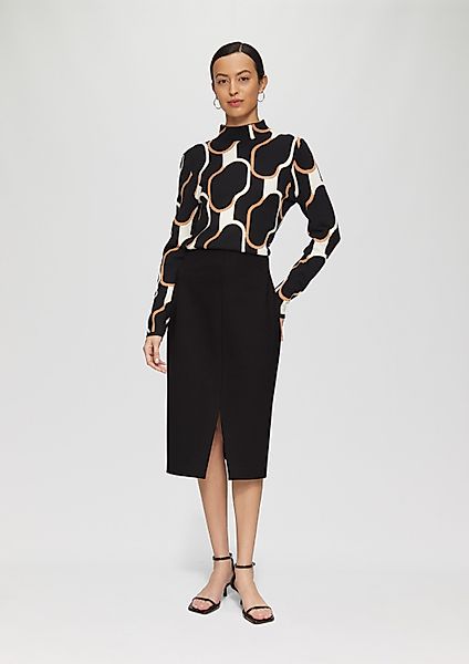 s.Oliver Midirock Rock Vorne geschlitzter Bleistiftrock günstig online kaufen