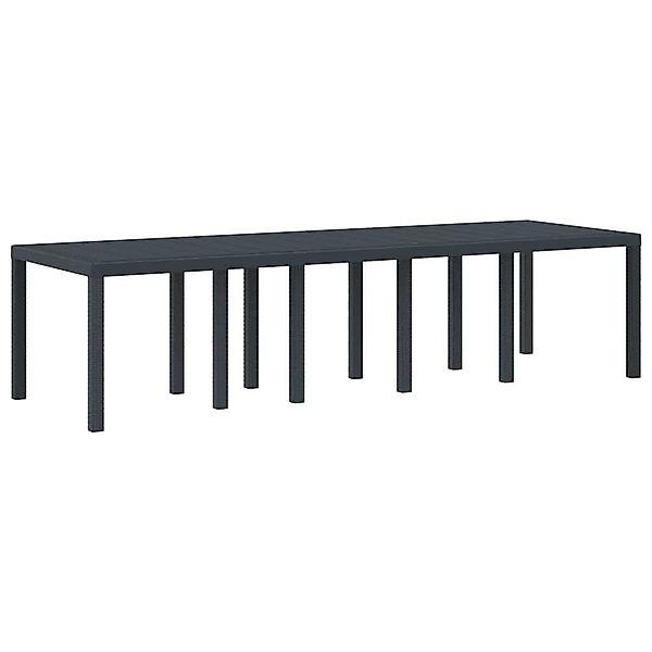 vidaXL Gartentisch Gartentisch Anthrazit 300 x günstig online kaufen