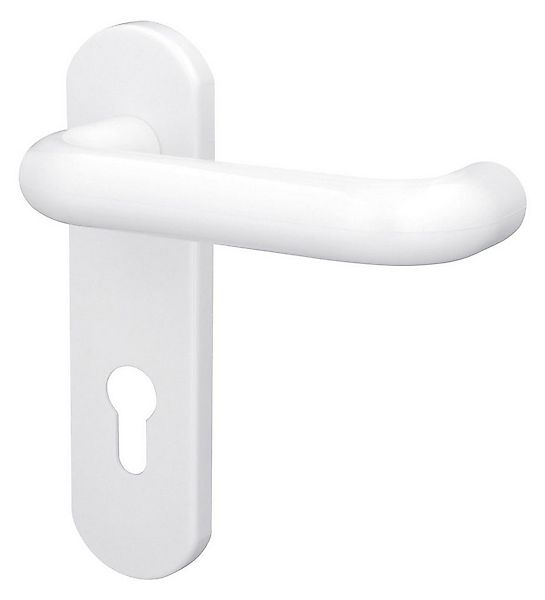 Alpertec Türgriff Alpertec PZ-Kurzschildgarnitur Nylon Kunststoff günstig online kaufen