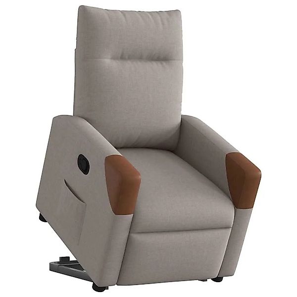 vidaXL Relaxsessel mit Aufstehhilfe Taupe Stoff 3324011 günstig online kaufen