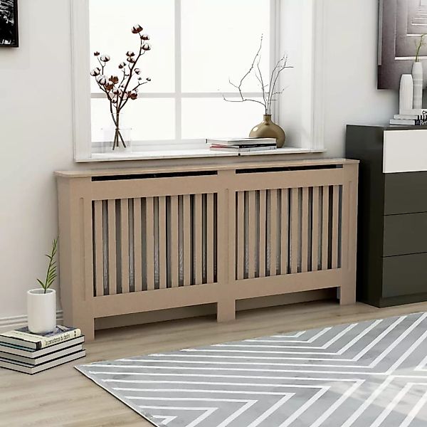 vidaXL Heizkörper-Wäschetrockner Heizkörperverkleidung 172x19x81 cm MDF günstig online kaufen