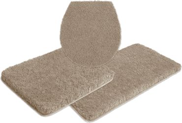 my home Badematte "Sanremo, Badvorleger, Badezimmer Teppich, sehr weich" Hö günstig online kaufen