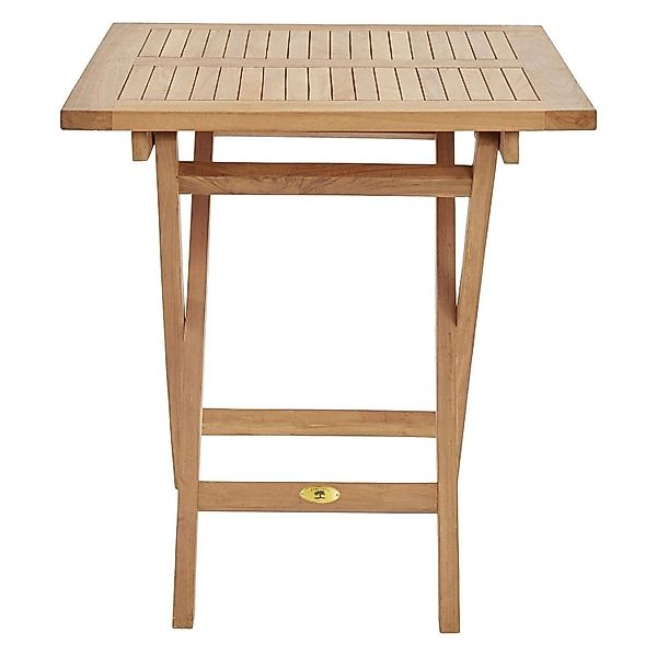 Outdoor Klapptisch RIVA, Braun, Teakholz massiv, günstig online kaufen