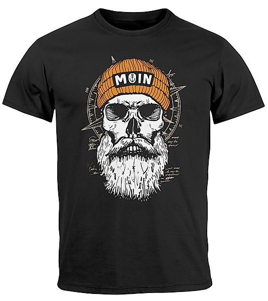 Neverless Print-Shirt Herren T-Shirt Printshirt Moin günstig online kaufen