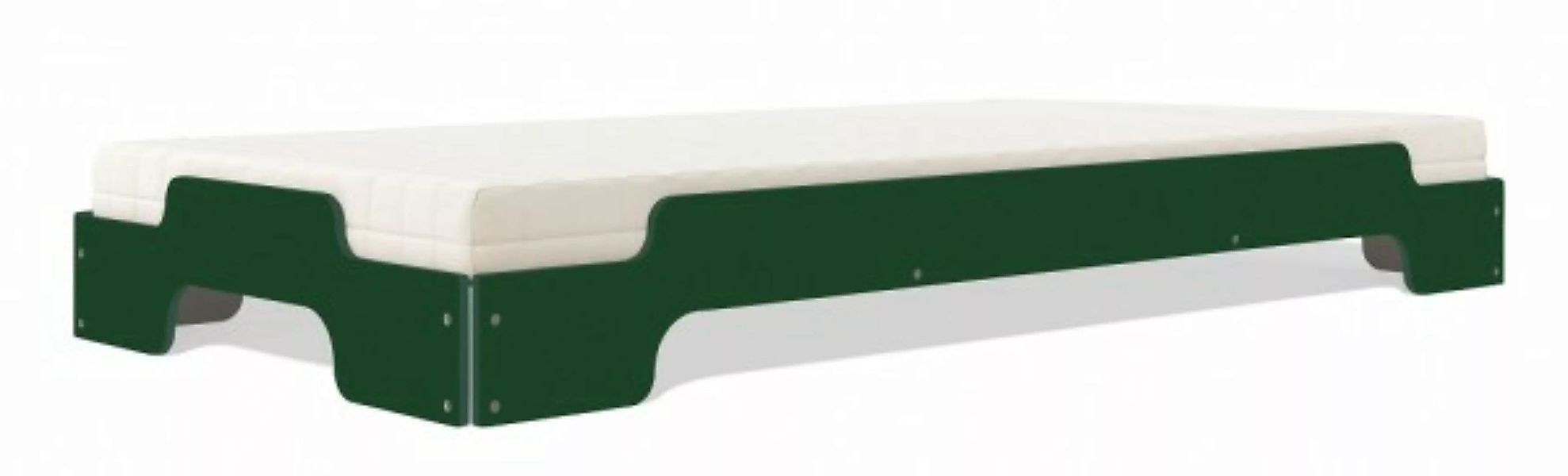 Stapelliege KLASSIK - Farbig moselgrün RAL 150 30 20 90 x 190 cm günstig online kaufen