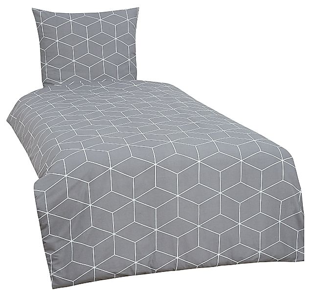 One Home Bettwäsche Cube, Renforce, 2 günstig online kaufen