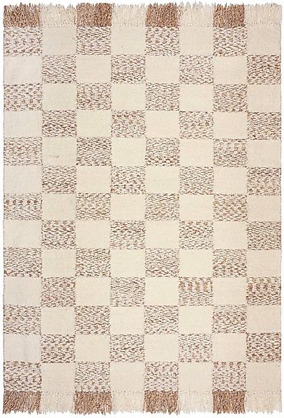 FLAIR RUGS Teppich »Eric«, rechteckig, 4 mm Höhe, Boucle-Effekt Hoch-Tief-F günstig online kaufen