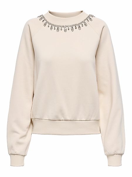 ONLY Sweatshirt "ONLJETT L/S O-NECK EMB. BOX SWT" günstig online kaufen